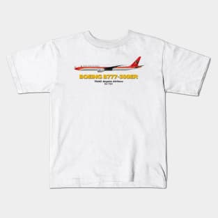 Boeing B777-300ER - TAAG Angola Airlines Kids T-Shirt